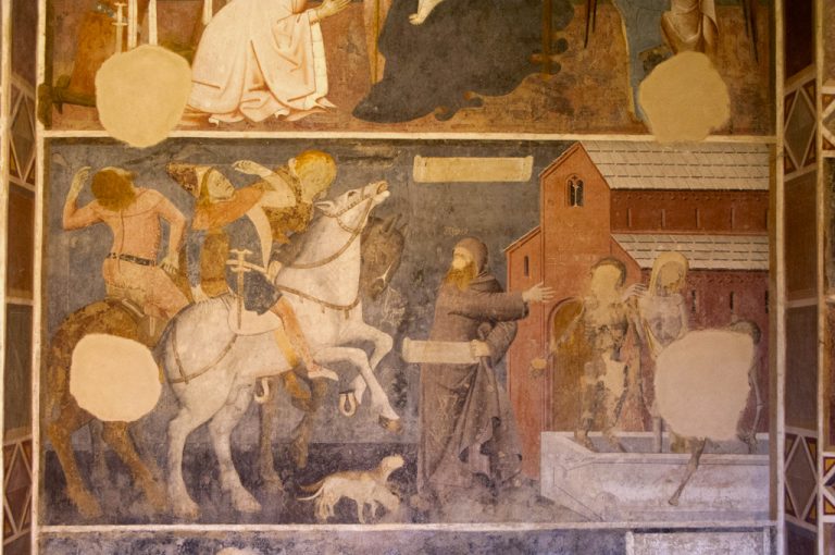 Abbazia Vezzolano: affreschi