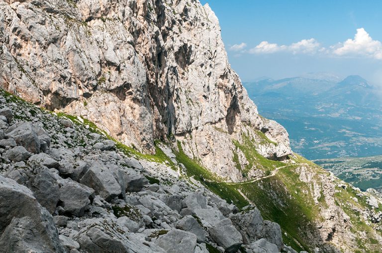 Rifugio Franchetti: sentiero