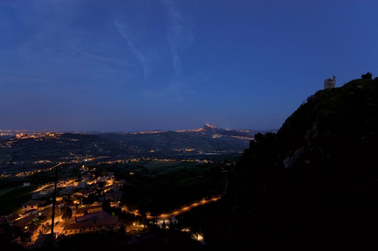 Val Marecchia: notturna