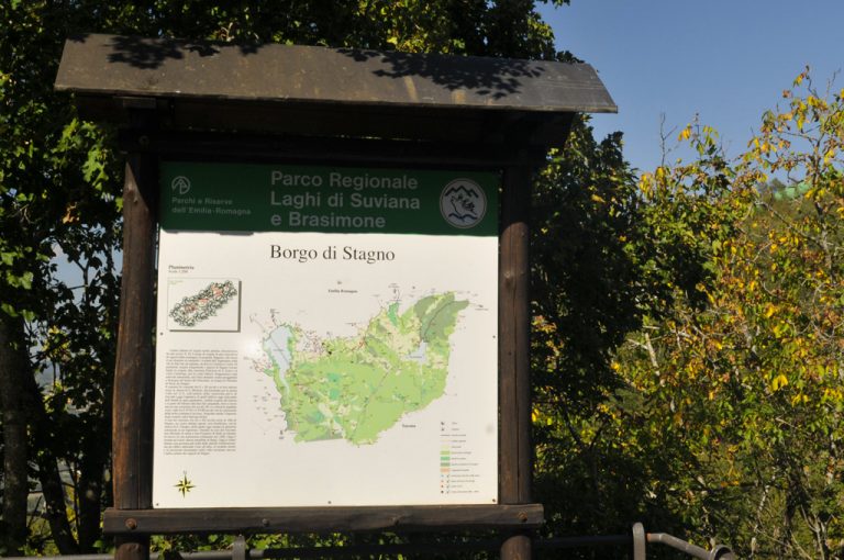 Ponte Venturina - Lago Brasimone: bacheca
