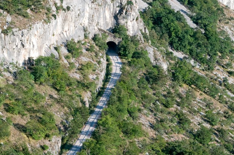 Escursione in Val Rosandra: ciclopedonale