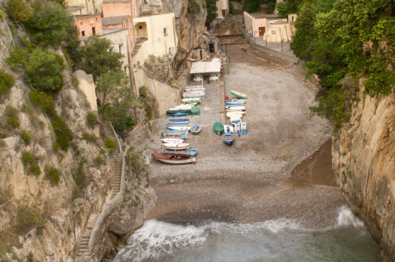 I colori della costiera amalfitana: Marina di Furore