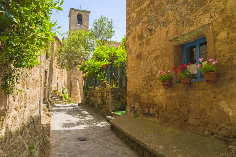 Weekend in camper nella Tuscia: Civita di Bagnoregio