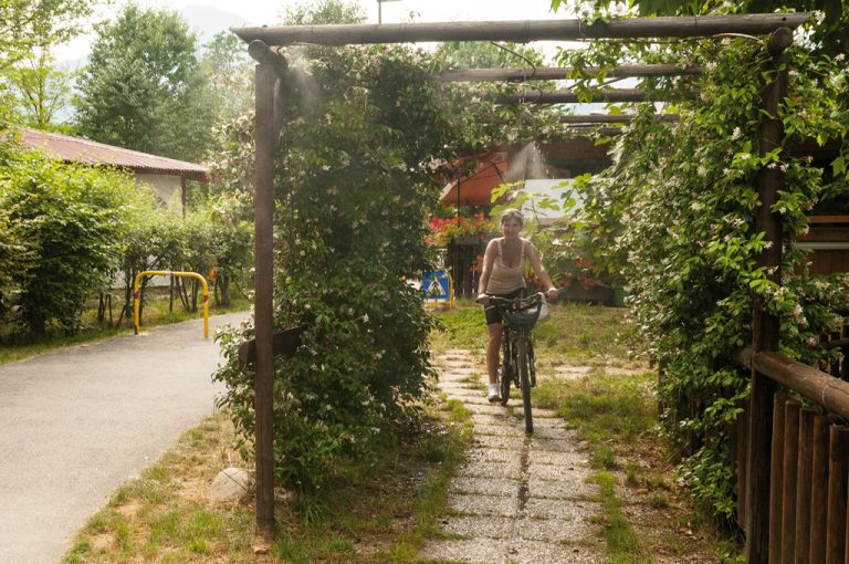 ciclabile val Seriana: ristoro Buschina