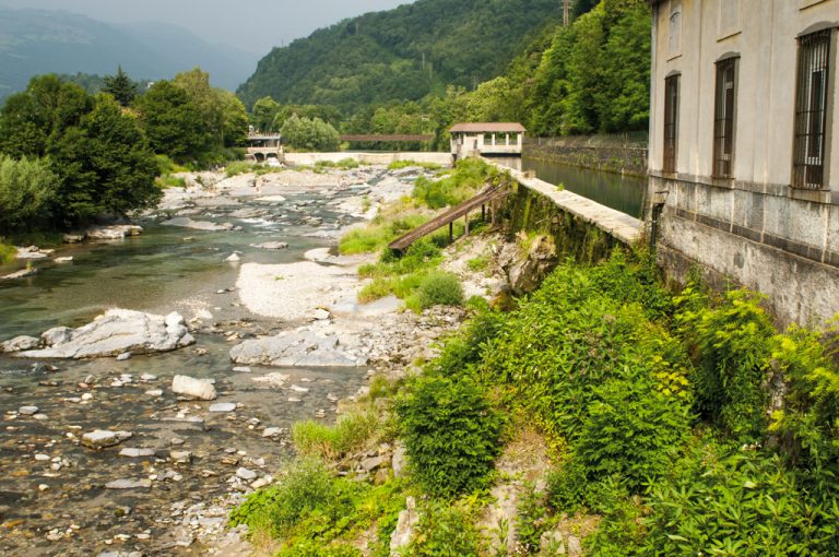 ciclabile val Seriana: Gazzaniga