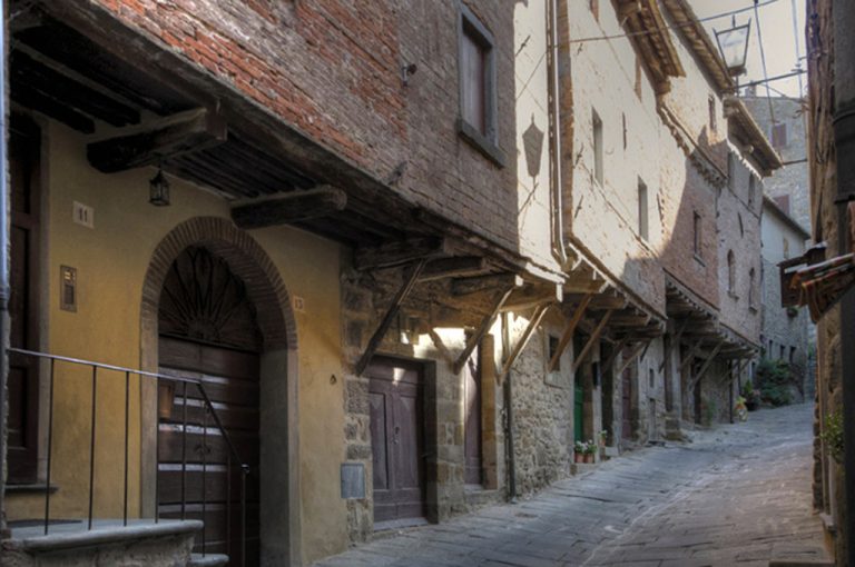Cortona: case medievali