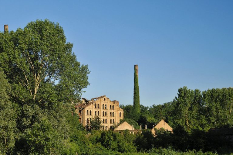 ciclabile sinistra po: fornace