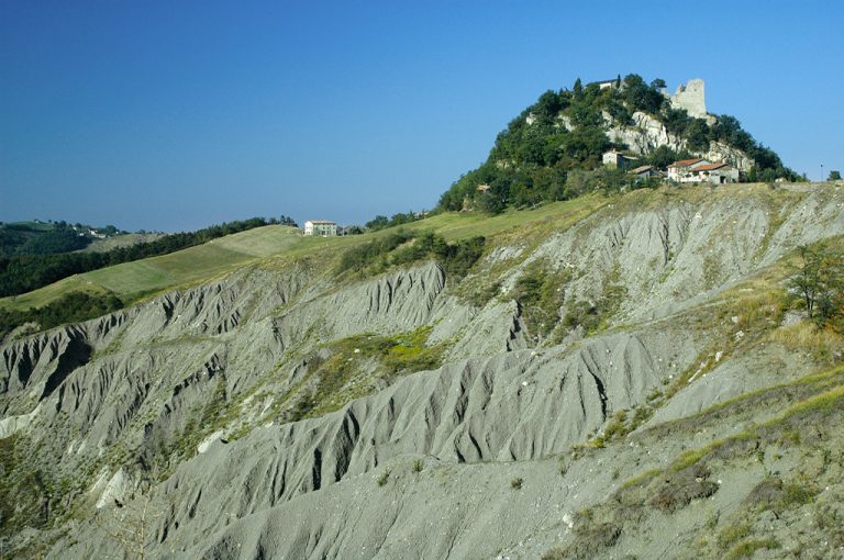 castelli di Matilde di Canossa: calanchi
