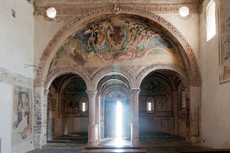 San Pietro al Monte: affresco