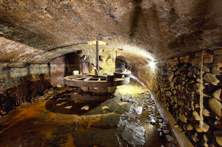 Pistoia sotterranea: frantoio