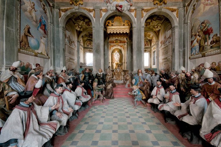 Sacro Monte Orta S.Giulio: affresco cappella