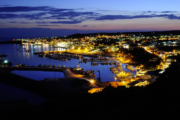 Il Salento in camper: notturna S.Maria di Leuca