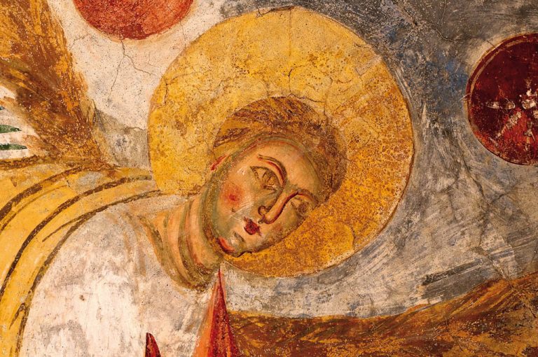 Tempietto di San Fedelino: affresco