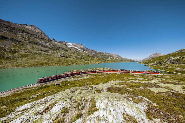 Trenino del Bernina: lago