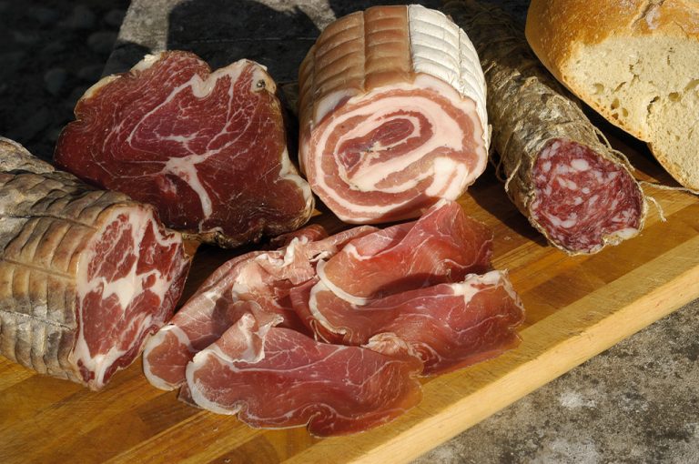 Castell'Arquato e Vigoleno: salumi