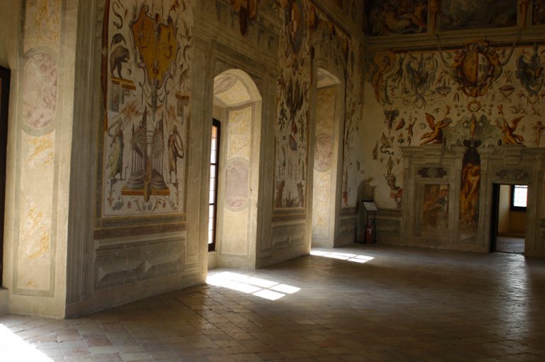 castello di Torrechiara: sala