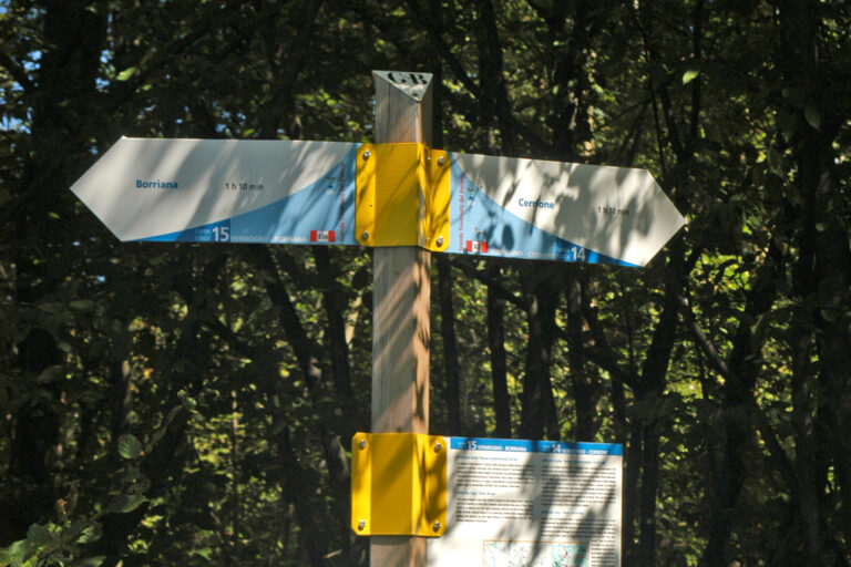 Riserva della Bessa: segnaletica