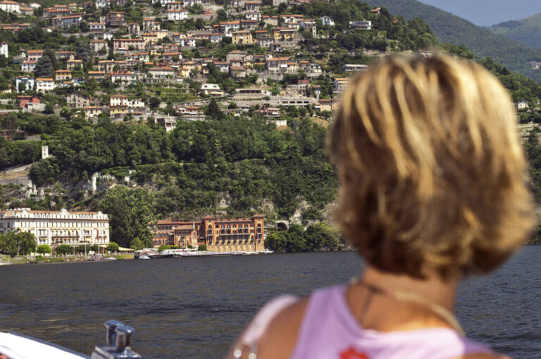 Battello lago di como: in navigazione