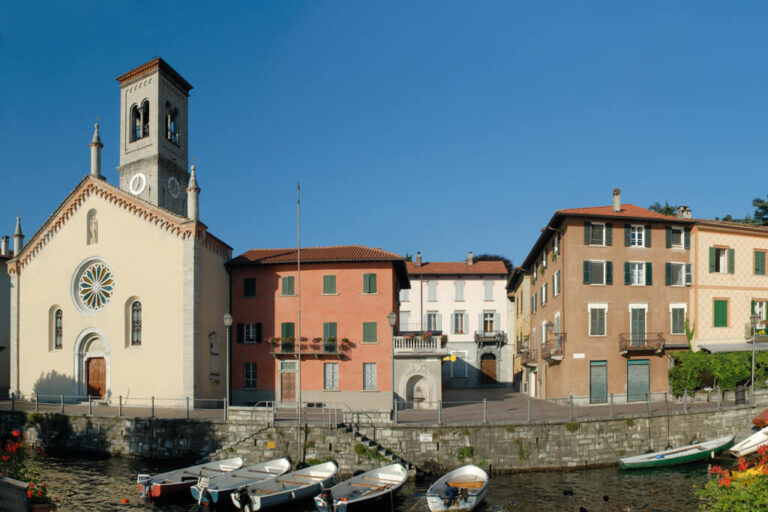 Battello lago di como: porticciolo Torno