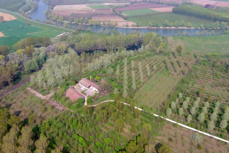 L’oasi naturale le bine: panorama
