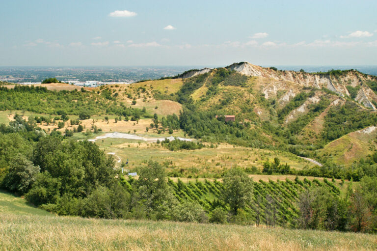 Salse di nirano: panorama