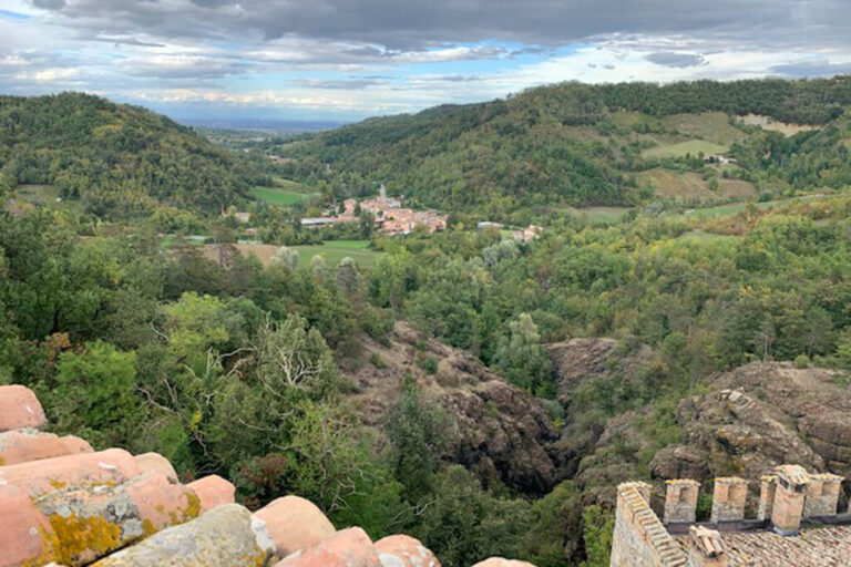 Un giorno al castello di gropparello: panoramica su Gropparello