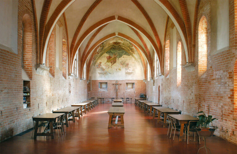 Abbazia chiaravalle: refettorio