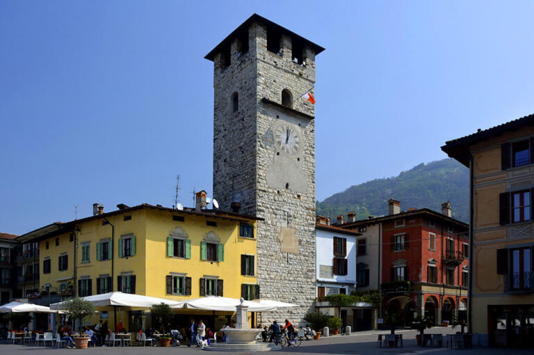 Giro del lago di iseo in bicicletta pisognetorre del vescovo