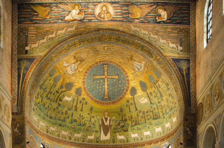 In bici da classe a cervia: mosaici basilica Sant'Apollinare