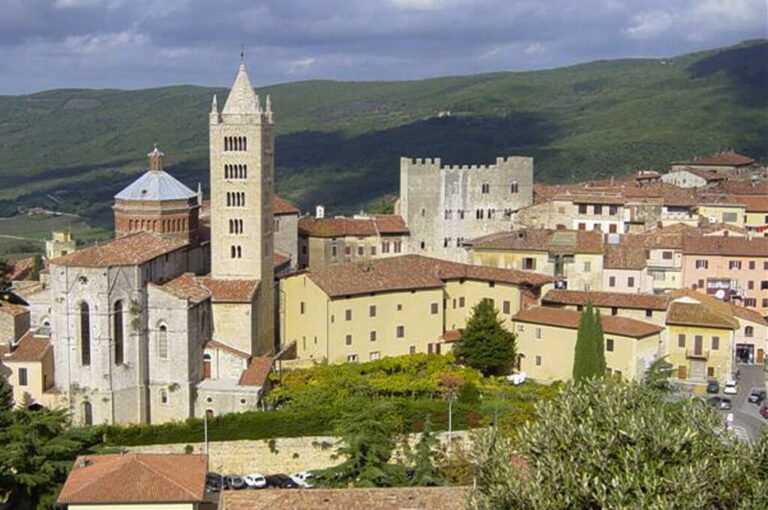 Massa marittima: panoramica borgo