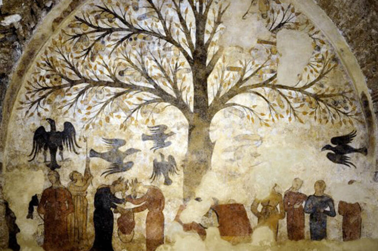 Massa marittima: affresco