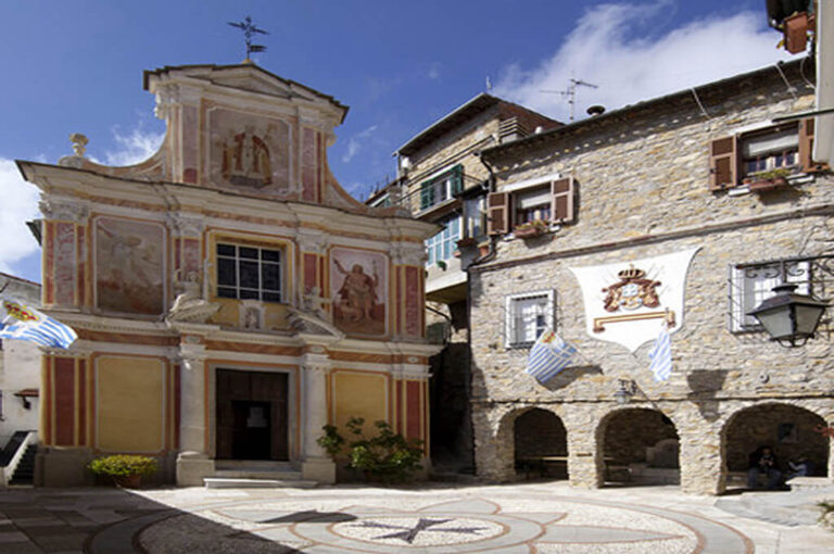 Seborga: piazza San Martino