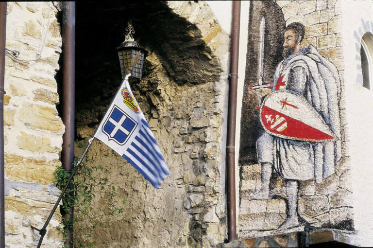 Seborga: effige presso uno degli ingressi