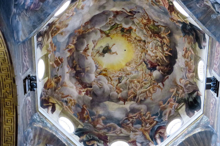 Un giorno a parma affresco cupola cattedrale