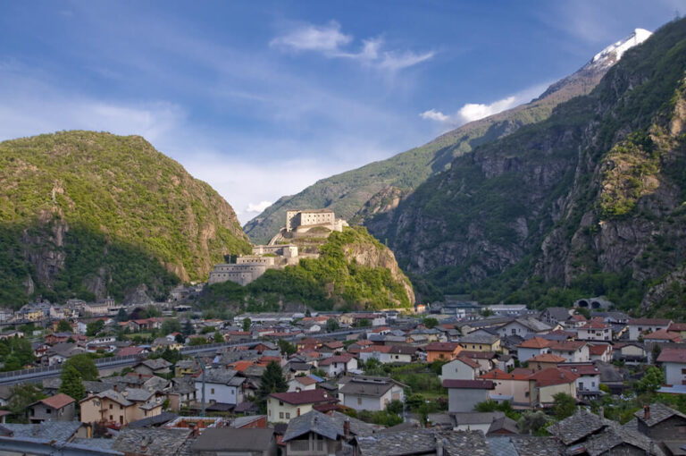Forte di bard: il Forte domina la vallata
