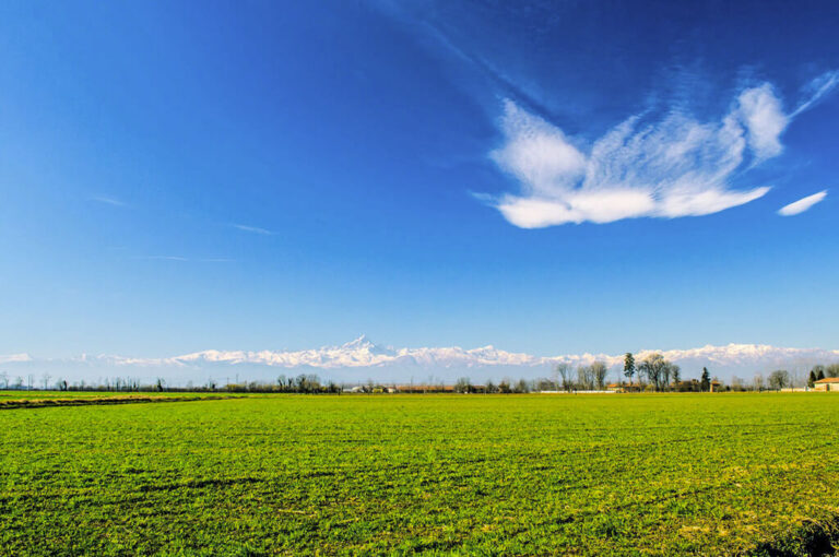 Il castello di racconigi: panorama
