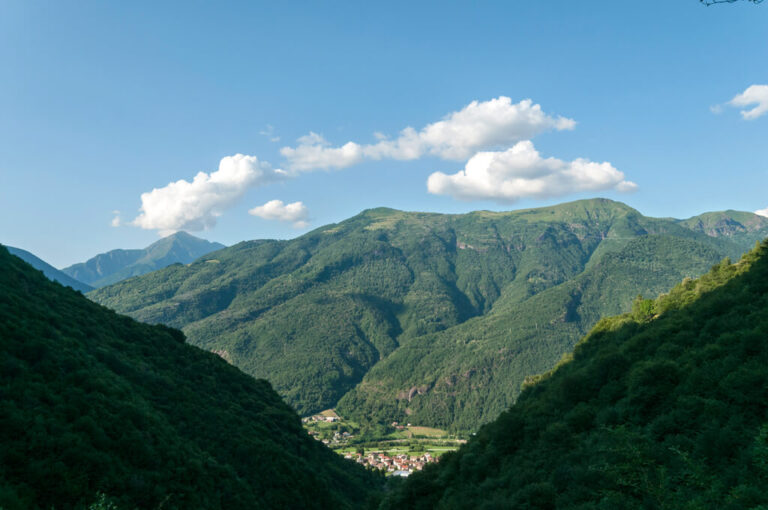 Valle dei mulini: veduta panoramica