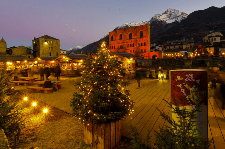 Marché vert noël