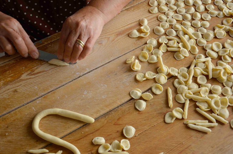 Orecchiette nelle 'nchiosce