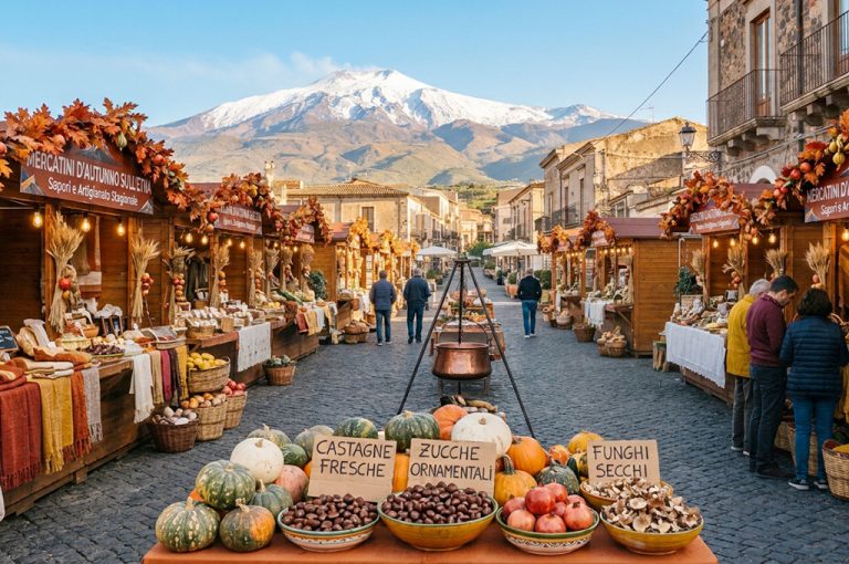 I mercatini dell’etna