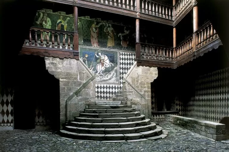 Castello Fénis: affresco