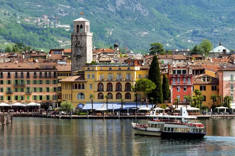 battello lago di Garda: riva del Garda
