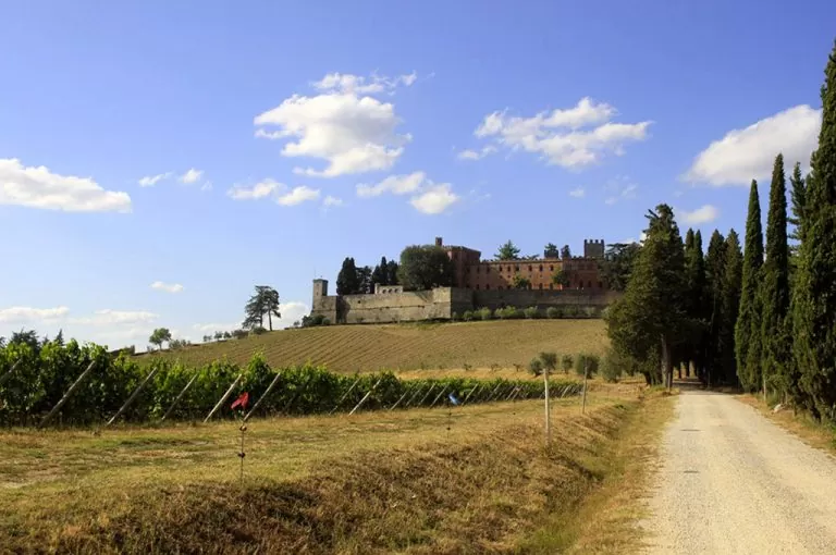 In camper sulle colline del Chianti: Brolio