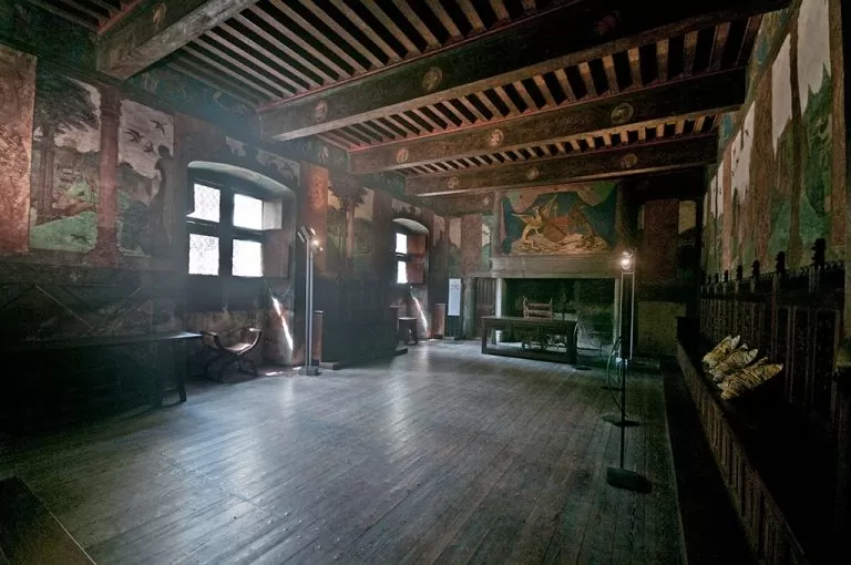 Castello Issogne: salone