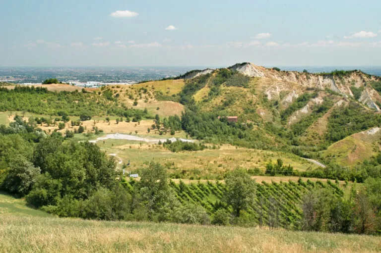 Salse di nirano: panorama