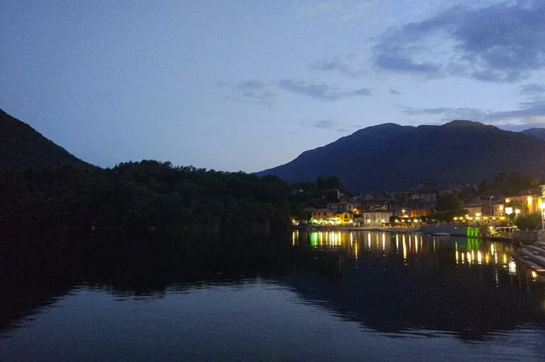 I segreti del lago di mergozzo: mergozzo by night