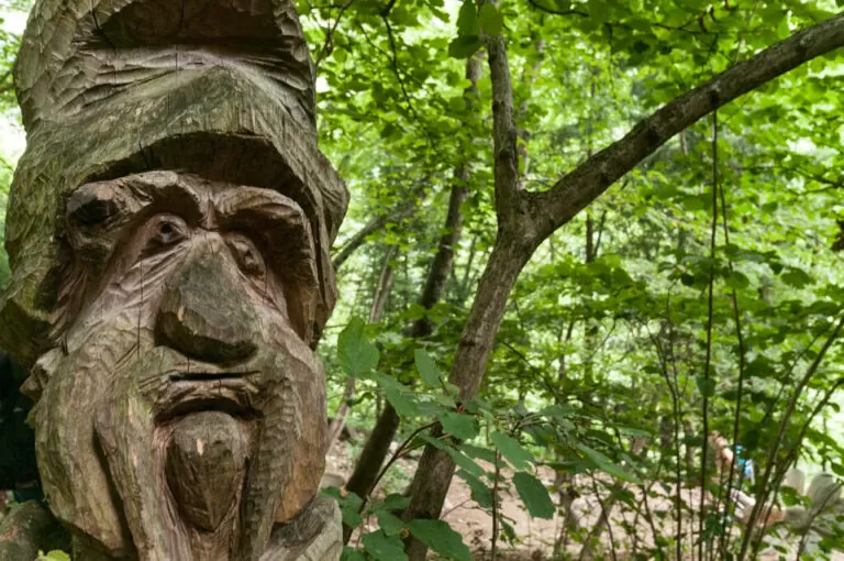 Corni di canzo: sculture