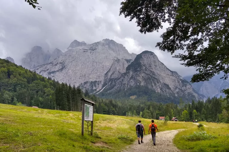 Val seisera: inizio del percorso