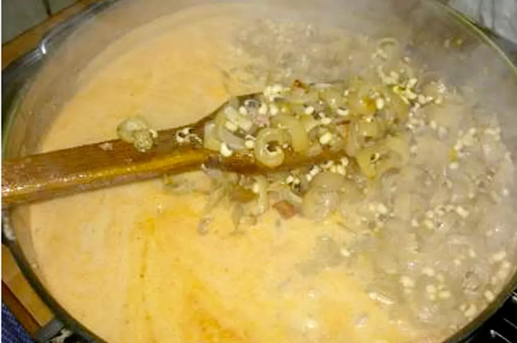 Fasulin de l’òc cun le cudeghe