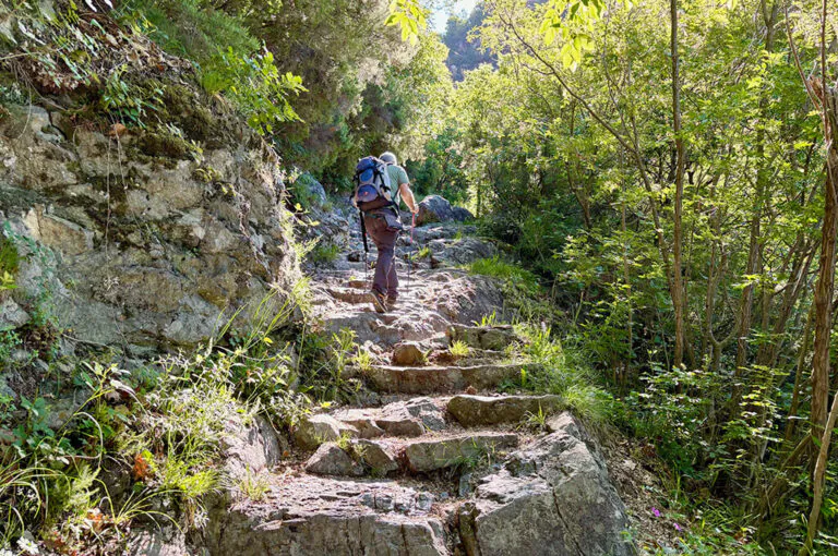 In val codera fino al rifugio brasca 01 inizio sentiero